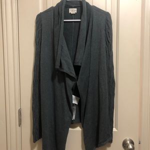 Levi’s Cardigan with Cable Knit Arm Detail